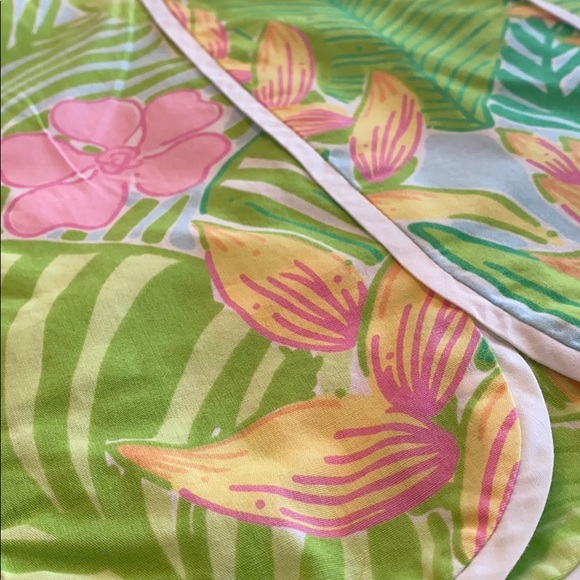 Lilly Pulitzer Strapless Scalloped Top - Picture 3 of 6